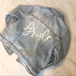 Bride 2019 Denim Jacket